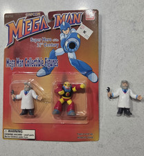 Vintage 1995 Capcom Mega Man Dr. Light & Gutsman Original Packaging - Ships Free picture