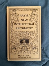 VINTAGE Ray's New Intellectual Arithmetic 1985 HARD COVER BOOK MOTT MEDIA picture