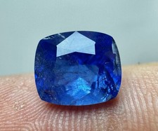1.95 Carat Transparent Top Blue Hackmanite Cut Gemstone From @Afg picture