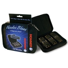 Hohner Hoodoo Blues Harmonica 3 Pack, Keys of G, C, D picture