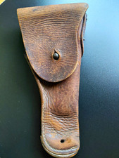 Graton & Knight Co. 1943 WWII U.S. Original Leather Pistol Holster picture