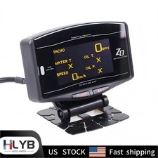 ADVANCE ZD 10 IN 1 AUTO GAUGE OLED DIGITAL TACHOMETER FULL PACKAGE SENSOR KITS picture