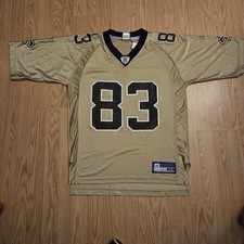 Vtg Reebok New Orleans Saints Donte Stallworth #83 Jersey Men's Medium Y2K NFL picture