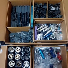 TAMIYA 1/8 TGX MK.1 large parts option parts etc. Need repair Tamiya TAMIYA picture