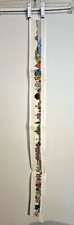 Vintage San Francisco Needlepoint Belt Painted Ladies Ghirardelli 40 in picture