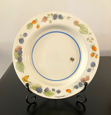 Vintage Hallmark Marjolien Bastin Fruit & Bee Theme Pillar Candle Plate picture