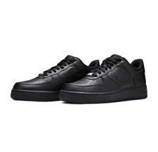 Nike Air Force 1 '07 Triple Black Style # CW2288-001 Size 10 Custom picture