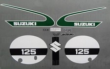 1974 suzuki TM125 decals 10pc sticker restoration graphics 74' Challenger TM picture
