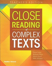 Sadlier Close Reading of Compl - GOOD picture