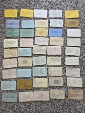 Antique 19TH CENTURY Rare Railroad Tickets/passes picture
