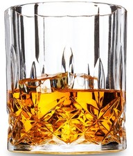 Whiskey Glasses Set of 4 Old Fashioned Cocktail Tumbler Cups Men Dad Gift picture