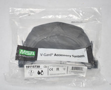 MSA V-Gard Frame For Slotted MSA Caps 10115730 Genuine OEM Faceshield Black picture