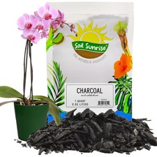 Horticultural Charcoal Plant Hardwood Soil Amendment Orchid Terrarium & Garden picture