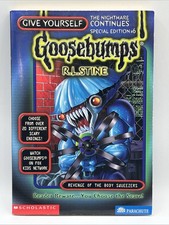 Give Yourself Goosebumps #6 Revenge of the Body Squeezers 1st Printing picture