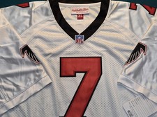 MICHAEL VICK **LARGE* 2001 STYLE FALCONS THROWBACK, SEWN, NEW picture