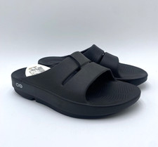 Oofos OOAHH Unisex' NEW Recovery Slide Black Multiple Sizes picture