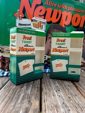 DEAD STOCK 90s VINTAGE TEE NEWPORT CIGARETTE SINGLE STITCH T SHIRT  picture