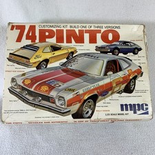 Vintage MPC ‘74 Ford Pinto Plastic Model Kit 1-7412-250 “built” picture