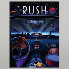 Rush Fifty Something Tour Rocket Arena Cleveland OH Sept 17 19, 2026 Poster picture