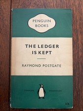 The Ledger is Kept, Raymond Postgate 1958 Vintage Green Penguin Paperback #1312 picture