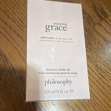 Philosophy Amazing Grace Luminous Body Oil 4 fl oz Regular Size Women picture