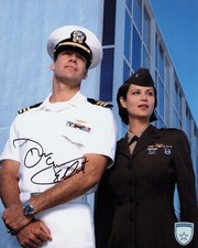 Signed David James Elliott JAG Harmon Rabb Jr. 8x10 w/ Official Pix COA picture