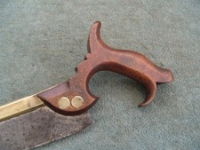 Very Rare 18thC Dovetail saw by Harrison, Sheffield. picture
