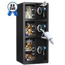 8.0 Cuft Large Security Safe Box, Home Safe with Drop Slot & Adjustable Shelf picture