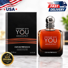 Giorgio Armani Stronger With You Absolutely 100ml 3.3oz Eau de Parfum New In Box picture