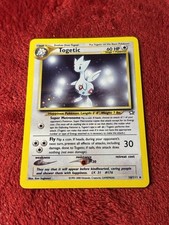 Togetic 16/111 Neo Genesis Holo Wotc Pokemon Card Lp-/mp+ Swirled Up picture