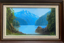 Original Don Parlane Oil Painting 