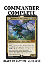 Nicol Bolas, the Ravager ULTIMATE  Magic MTG Custom Commander Deck picture