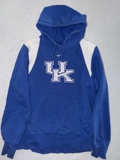 Vintage Nike Kentucky Wildcats Hoodie Center Swoosh Mens S Team Issued Y2K RARE picture