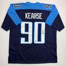 Autographed/Signed JEVON KEARSE Tennessee Dark Blue Jersey JSA COA Auto picture