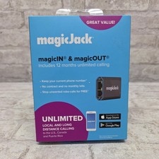 NEW magicJack Home Unlimited Local and Long Distance Calling To The U.S.,CANADA  picture