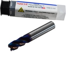 NEW Nachi L9703 1/2 Aqua V Mill CR Carbide End Mill 41000189 4 Flute 1/2x1x3 OAL picture