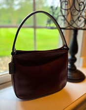 Vintage Coach Whitney Mini Hobo Mahogany Leather Style 9181 Dec 1992 W/Hangtag picture