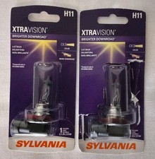 2 SYLVANIA - H11 XtraVision - High Performance Halogen Headlight Bulb, Open BOX picture