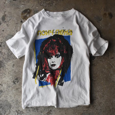 Lene Lovich Gift For Fans White T-Shirt Cotton Full Size picture