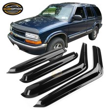 Fits 95-05 GMC Sonoma Jimmy Chevy S10 Blazer Window Visors Rain Sun Guard Vent picture