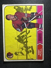 1968-69 Topps #16 Bobby Hull VG Chicago Blackhawks HOF Vintage Hockey picture