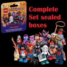Lego New 71050 Series Spider-Man Across the Spider-Verse CMF Complete Set of 12 picture
