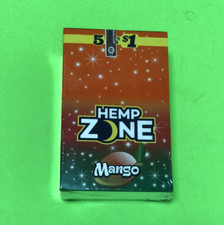 FREE GIFTS🎁Hemp🍁Zone Mango🥭75 High Quality Natural Herbal Rolling Papers 15pk picture