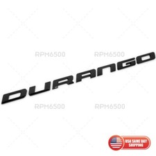 2014-2023 Dodge Durango Rear Liftgate Gloss Black Nameplate Emblem New Mopar picture