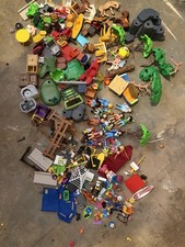 Massive Playmobil Mixed Lot Bulk Bundle Vehicles Boats Safari Figures ParTS picture