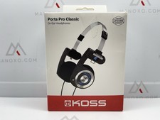 Koss Porta Pro On Ear Headphones with Case, Black / Silver picture