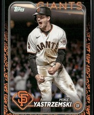 2024 Topps Series 1 - Mike Yastrzemski #124 Team Color Border picture