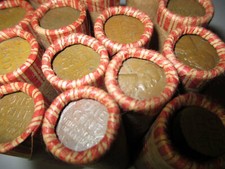Sealed Wheat Penny Roll Wheat Cent Lot 1909-1958 50 Vintage Coins PDS Steel USA picture