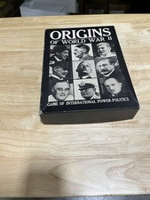 Origins Of World War II 2 Board Game. Unpunched/complete. Avalon Hill Board Game picture