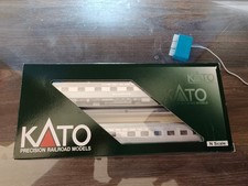 Kato N Scale ATSF Santa Fe Sleeping 2 Car Set Pine & Indian  #106-6011. NEW picture